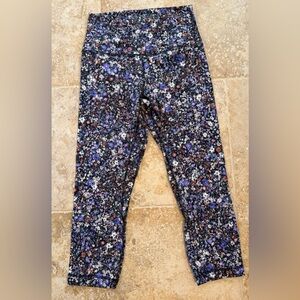Lululemon Align High Rise Crop 21” in “Flower Burst”
